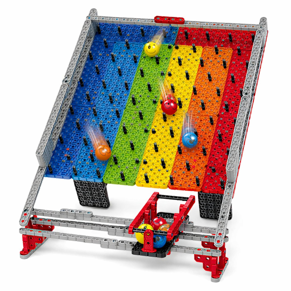 Téčová Kuličková Dráha - LEAN Toys na Rozvoj Koordinace a Logiky — Detail