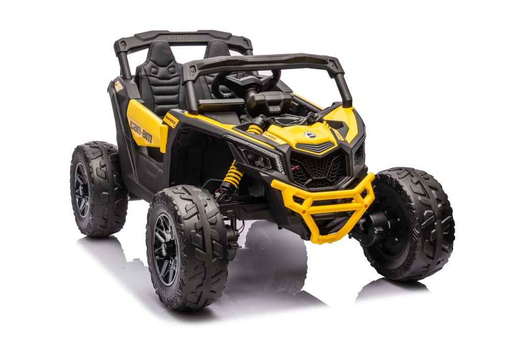 Elektrické auto Buggy Can-am DK-CA003 žlté 4x200W motory s diaľkovým ovládaním pre deti