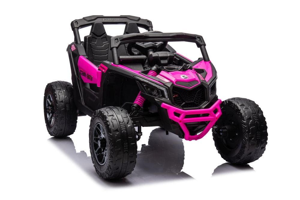 Elektrické vozidlo Buggy Can-am DK-CA003 růžové 24V s dálkovým ovládáním pro děti