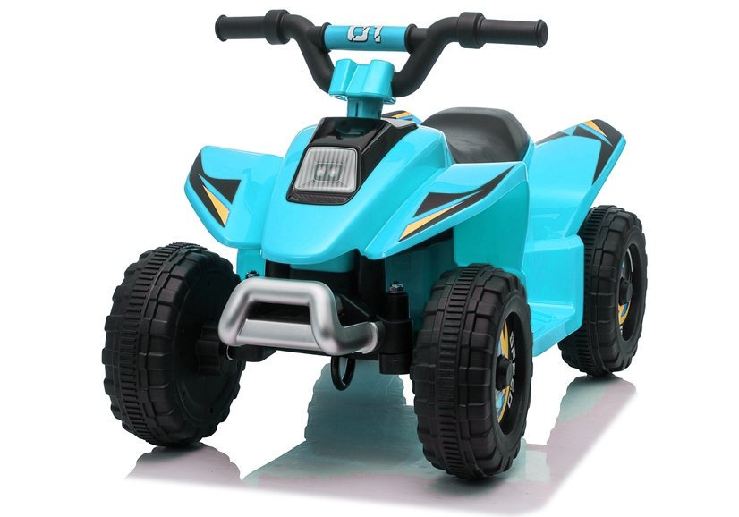 Elektrická čtyřkolka LEAN Toys XMX612 Modrá — V provozu