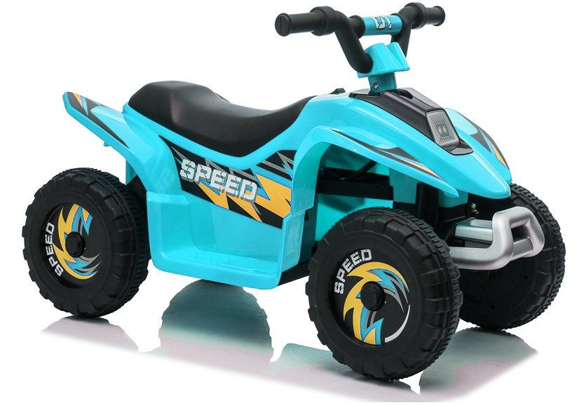 Elektrická čtyřkolka LEAN Toys XMX612 Modrá — Celkový pohled