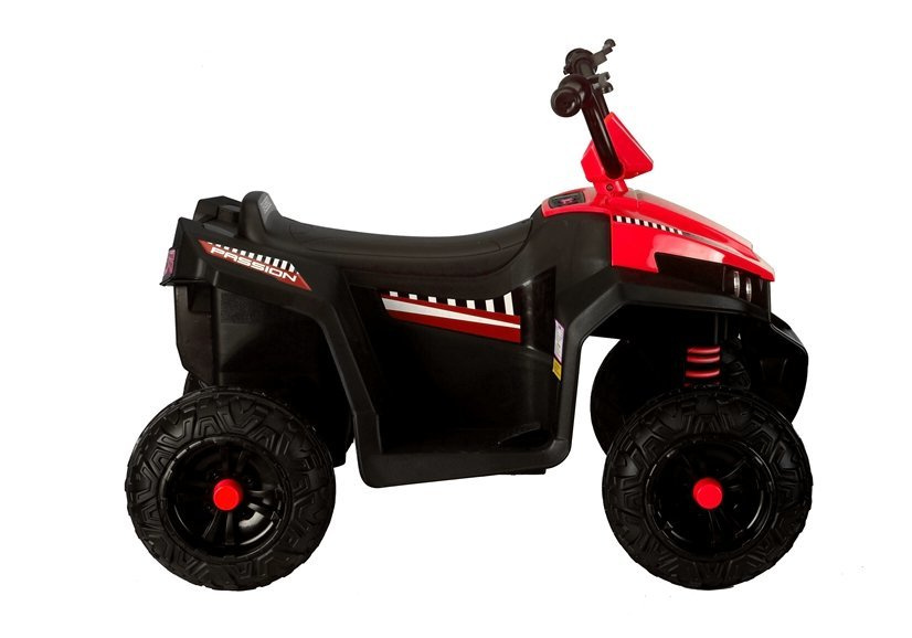 Dětský elektrický quad LEAN Toys Quad S601, červený, 2x45W, 6V4,5Ah, pro děti od 3 let — V provozu