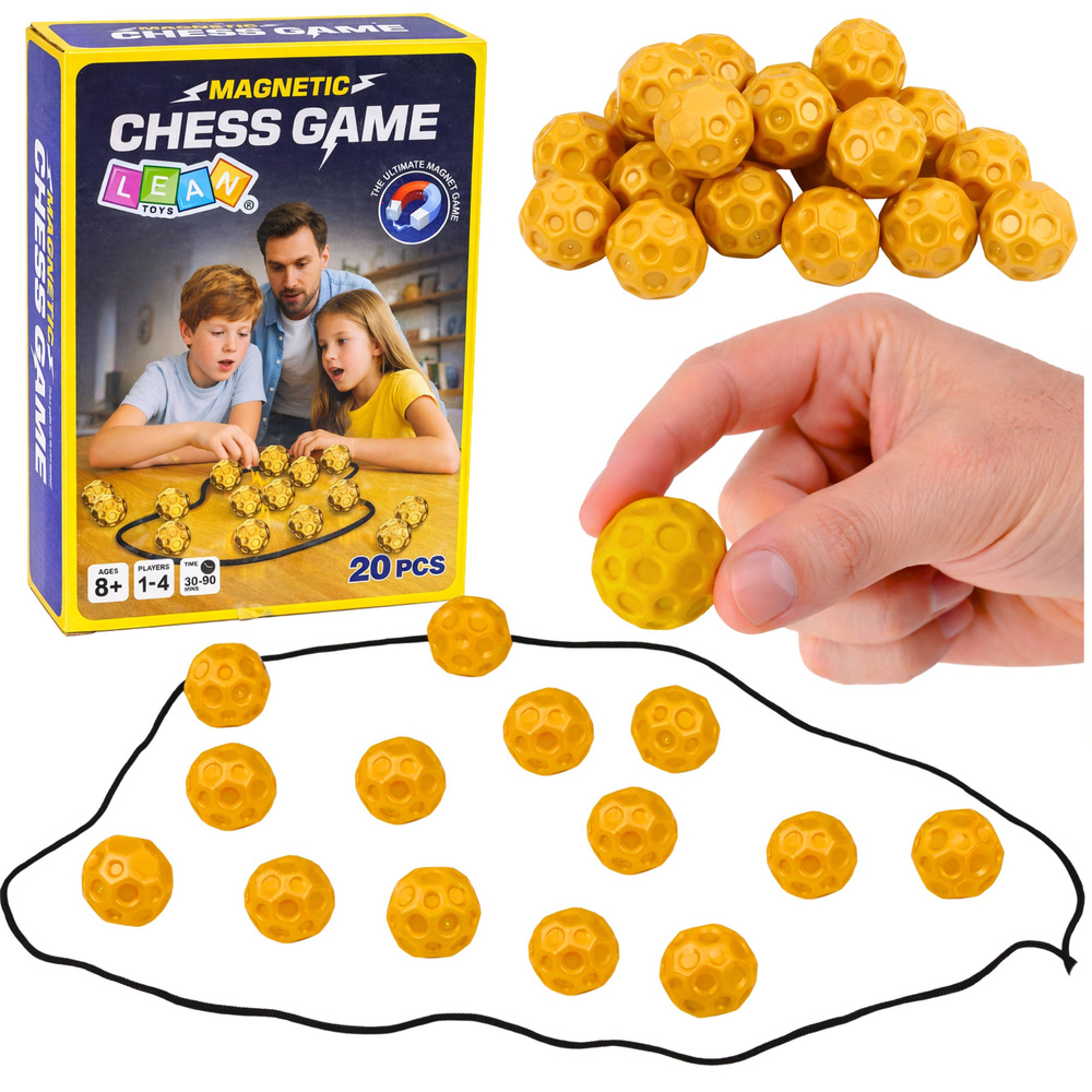 Magnetická logická hra LEAN Toys pro děti od 8 let — Celkový pohled
