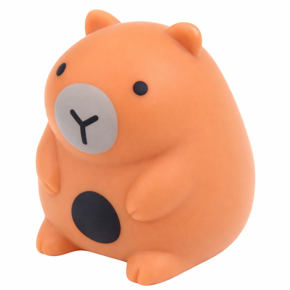Antistresová Kapibara Squishy 7 cm - Relaxace a Jemná Motorika Pro Každý Den — Detail