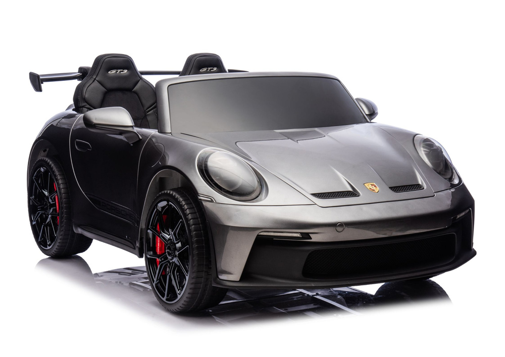 Dětské Elektrické Auto LEAN CARS DK-P911 Šedá Metalíza — Celkový pohled