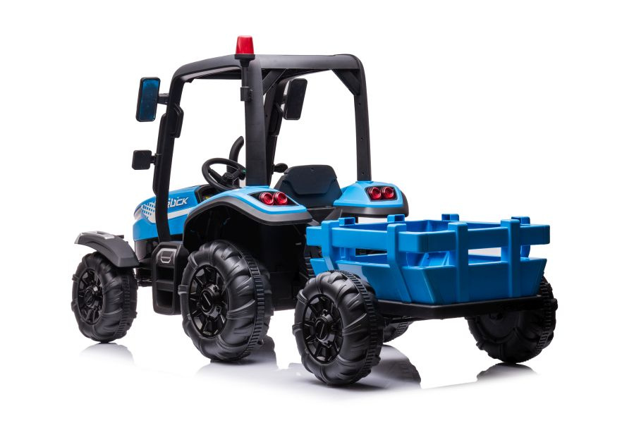 Dětský Elektrický Traktor LEAN CARS BLT-206 Modrý — pohled 3