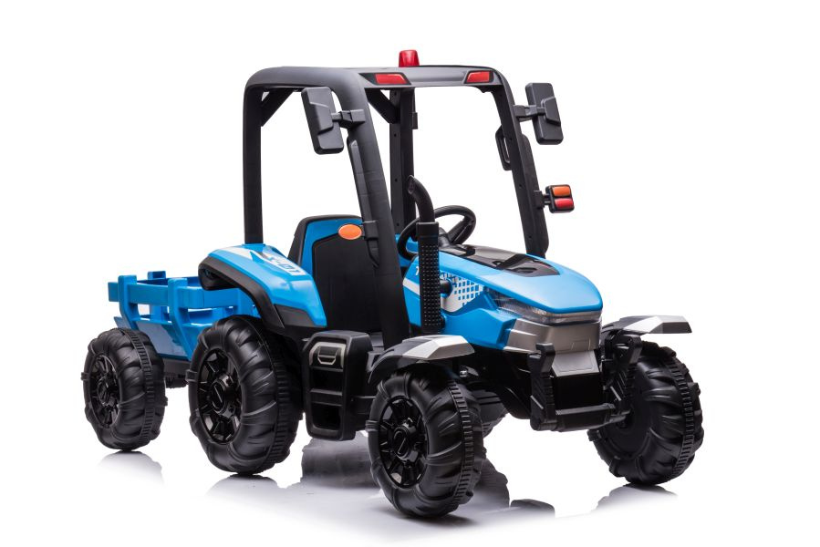 Dětský Elektrický Traktor LEAN CARS BLT-206 Modrý — Celkový pohled