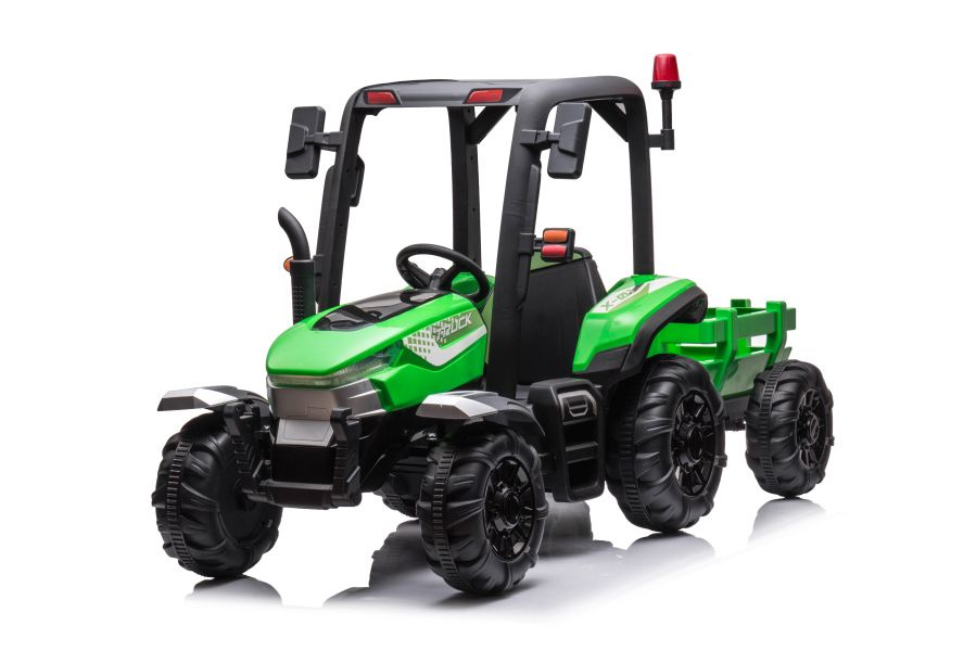 Elektrický traktor LEAN CARS BLT-206 zelený 2x200W 3 rychlosti 3-8 km/h 30 kg — Detail vozidla