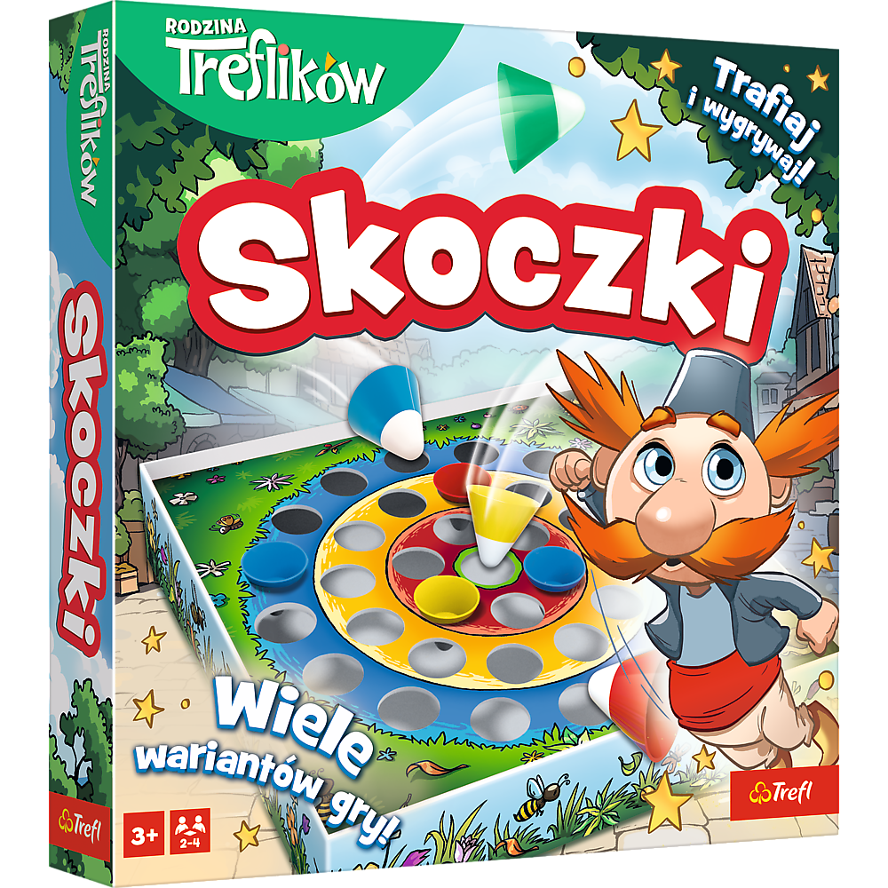 Rodinná hra treflíci 02820 - skákací hračka od trefl — Celkový pohled