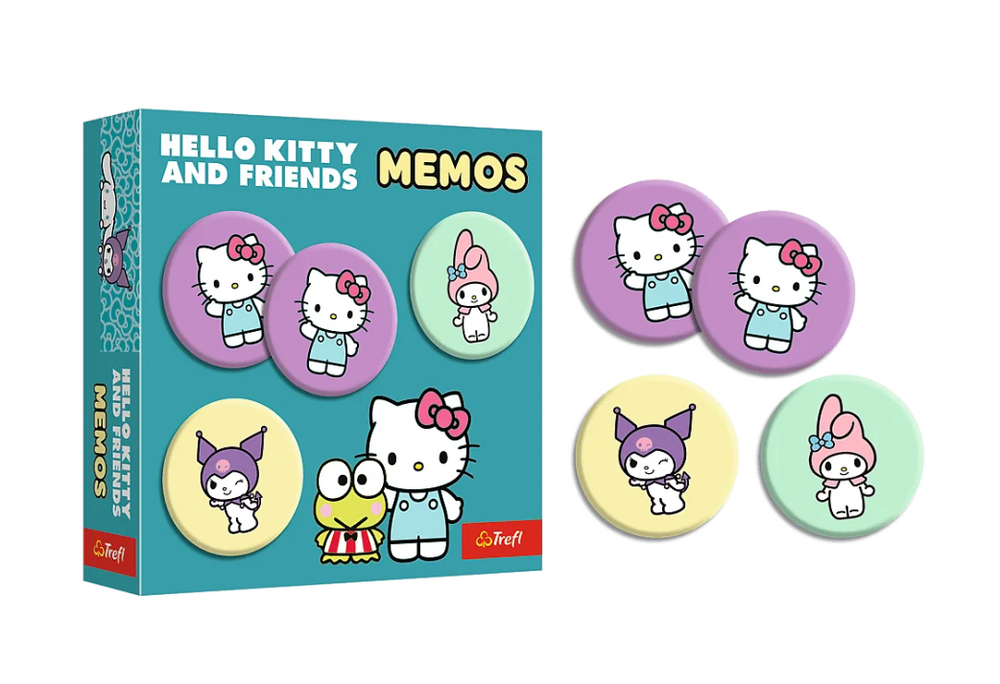 Hra Memo Hello Kitty – rozvoj paměti a koncentrace pro děti i dospělé — V provozu