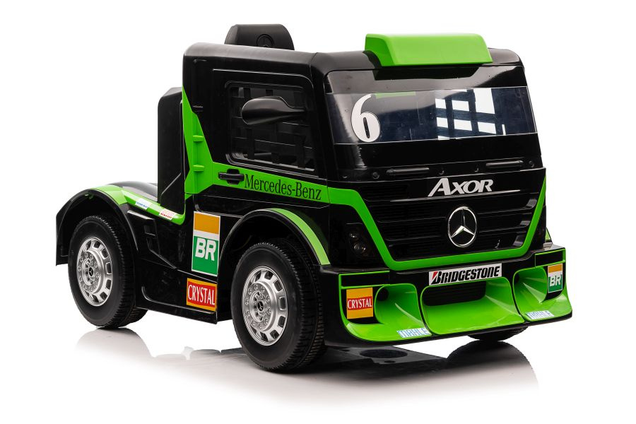 Elektrické autíčko Mercedes XMX622 zelené – dvojmiestne detské autíčko s diaľkovým ovládaním pre deti od 3 rokov