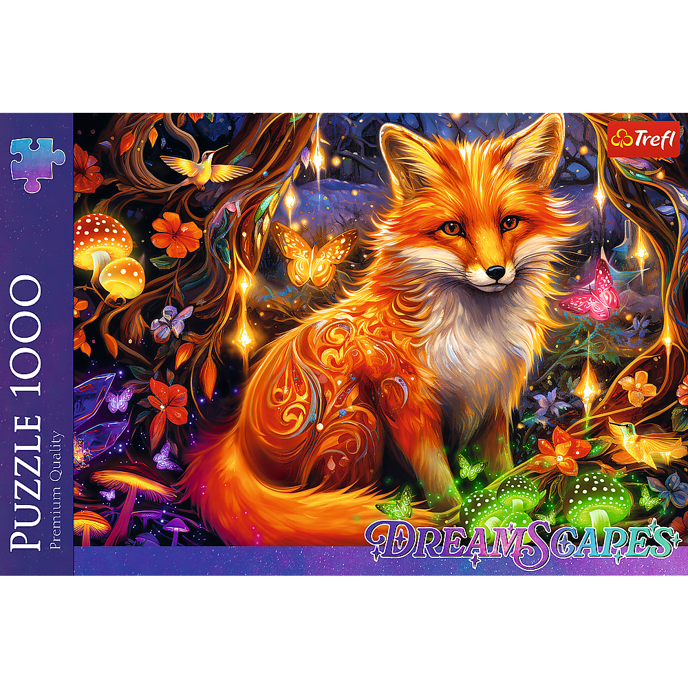 Puzzle Trefl Puzzle - 1000 dílů - Pohádková liška FSC Mix 70% — V provozu