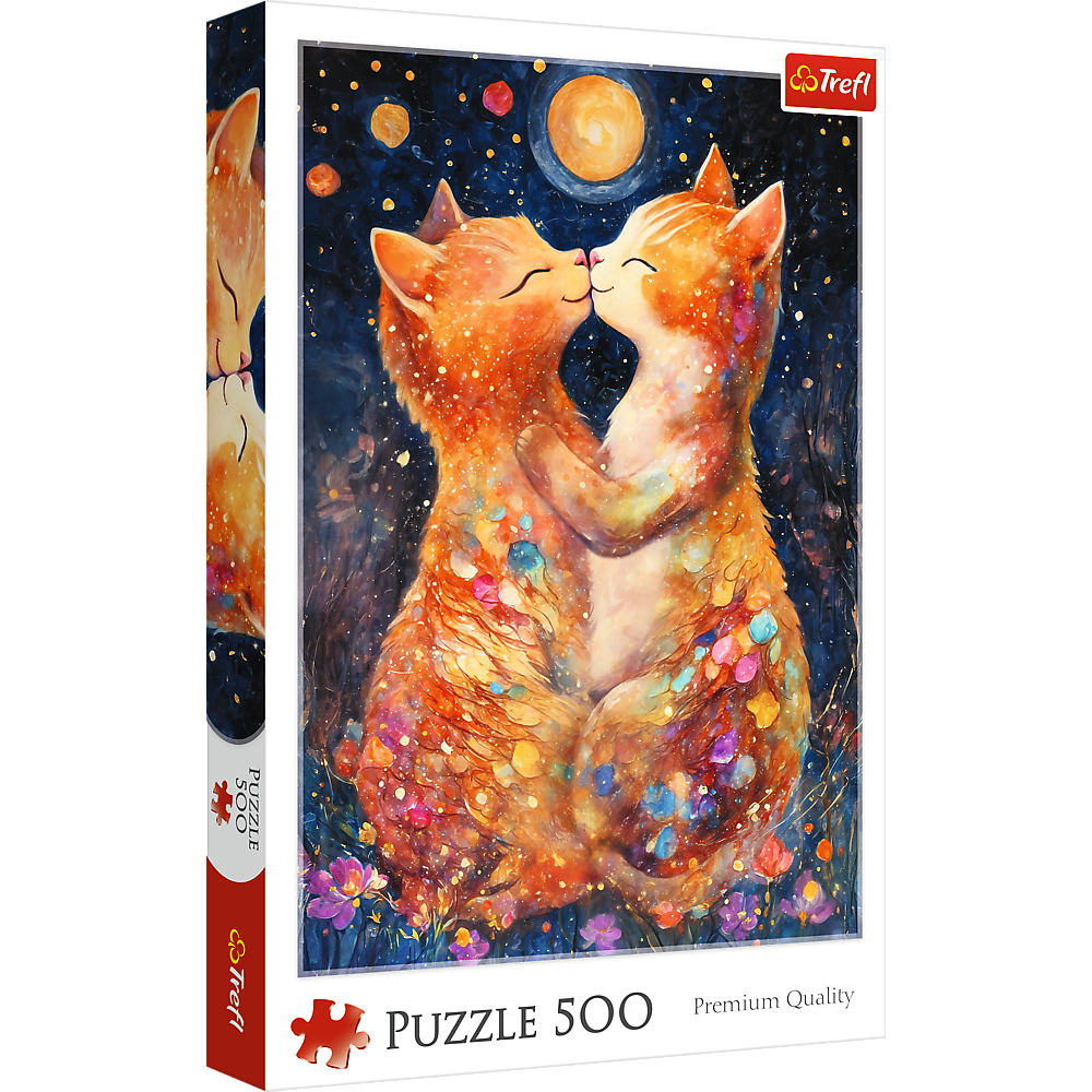 Puzzle – 500 – Bozk v mesačnom svite Trefl 37546