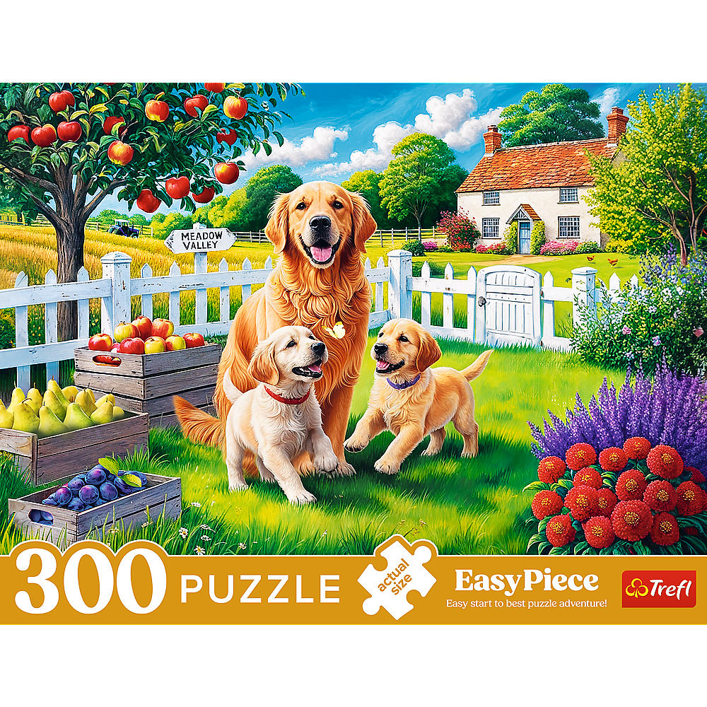 Puzzle 300 Trefl Puzzle Pejsci na venkově — V provozu