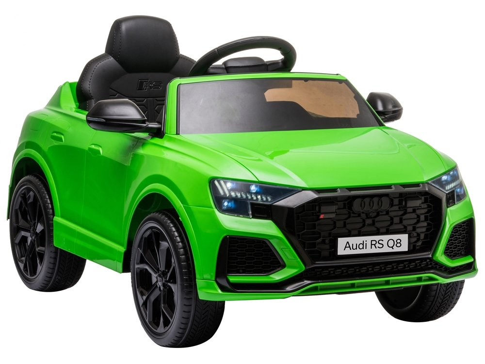 Detské elektrické autíčko Audi RS Q8 LEAN Toys 12 V, zelené, s diaľkovým ovládaním