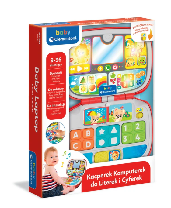 Detský interaktívny notebook Kacperek – hra a učenie v jednom