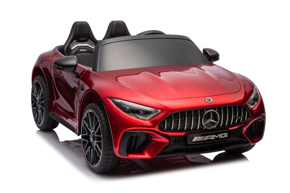 Elektrické autíčko Mercedes AMG SL63 zelený lakovaný