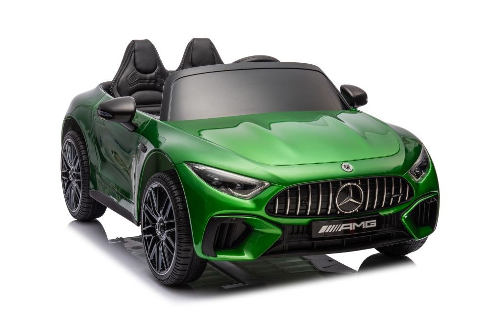 Elektrické Auto Mercedes AMG SL63 Lakované Zelené