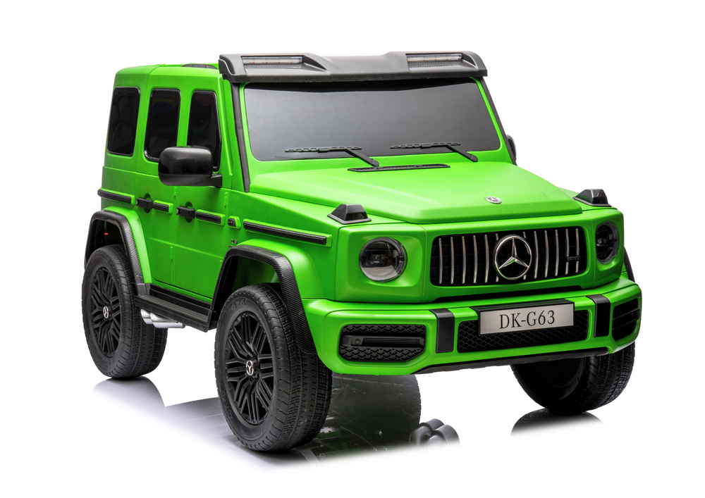 Elektrické auto Mercedes G63 XXL 4x4 zelený lak – LEAN Toys, motor 4x55W, baterie 12V/14Ah, nosnosť 80 kg