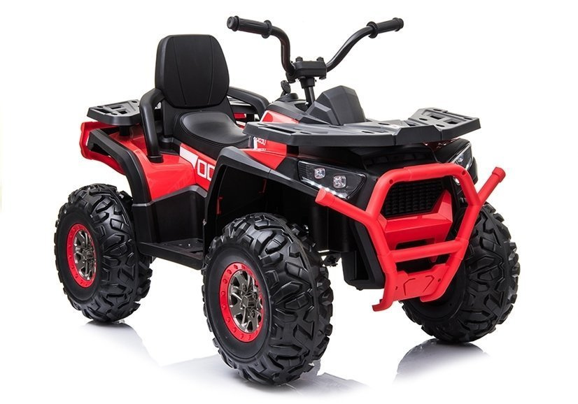Štvorkolka LEAN Toys XMX607 červená 12 V, 4 × 45 W s LED svetlami a hudbou