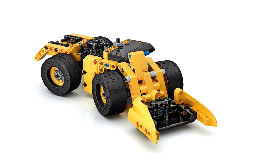 Clementoni Naukavá zábava Laboratoř mechaniky Buldozer 10v1 200+ dílků CZ — V provozu