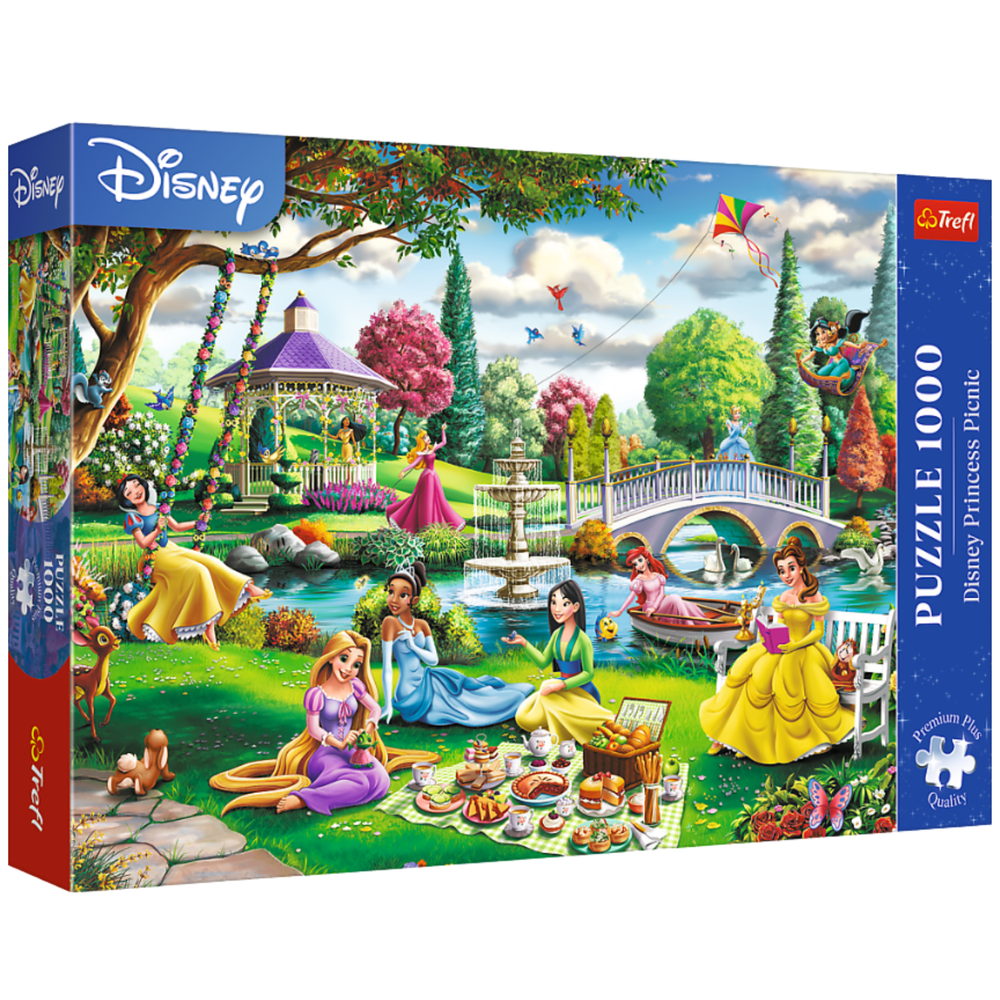 Puzzle Trefl Disney Piknik s princeznami, 1000 dielov (10919)