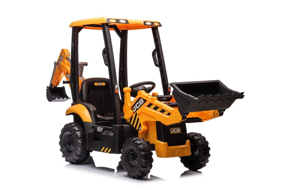 Akumulátorový Bagr JCB se Žlutou Lžící