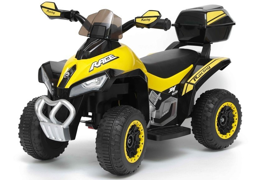 Elektrický dětský čtyřkolka LEAN CARS žlutý Quad GTS1188-A — Detail