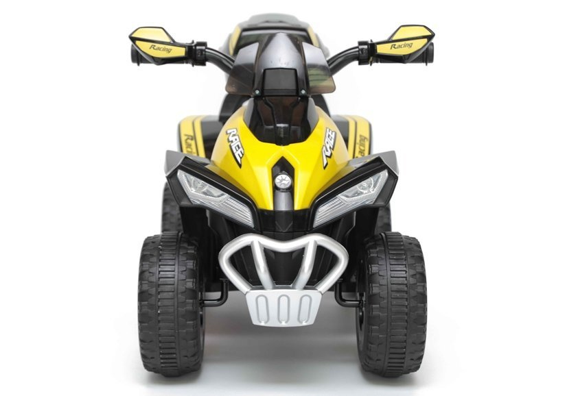 Elektrický dětský čtyřkolka LEAN CARS žlutý Quad GTS1188-A — V provozu