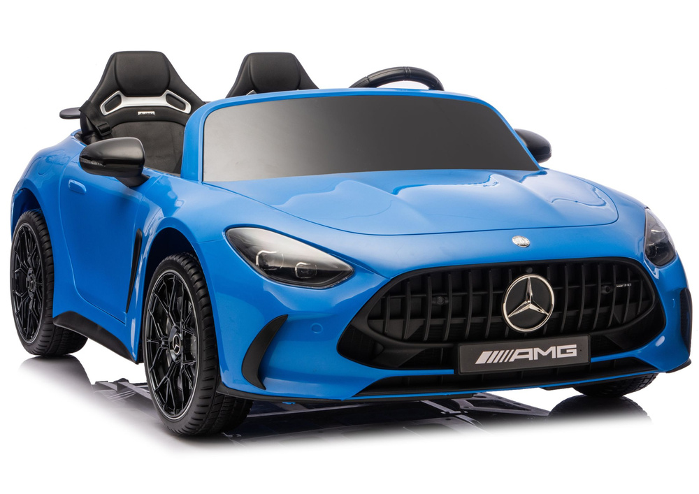 Detské elektrické auto Mercedes GT63 AMG 24 V, 4 × 200 W s diaľkovým ovládačom 2,4 GHz, modré