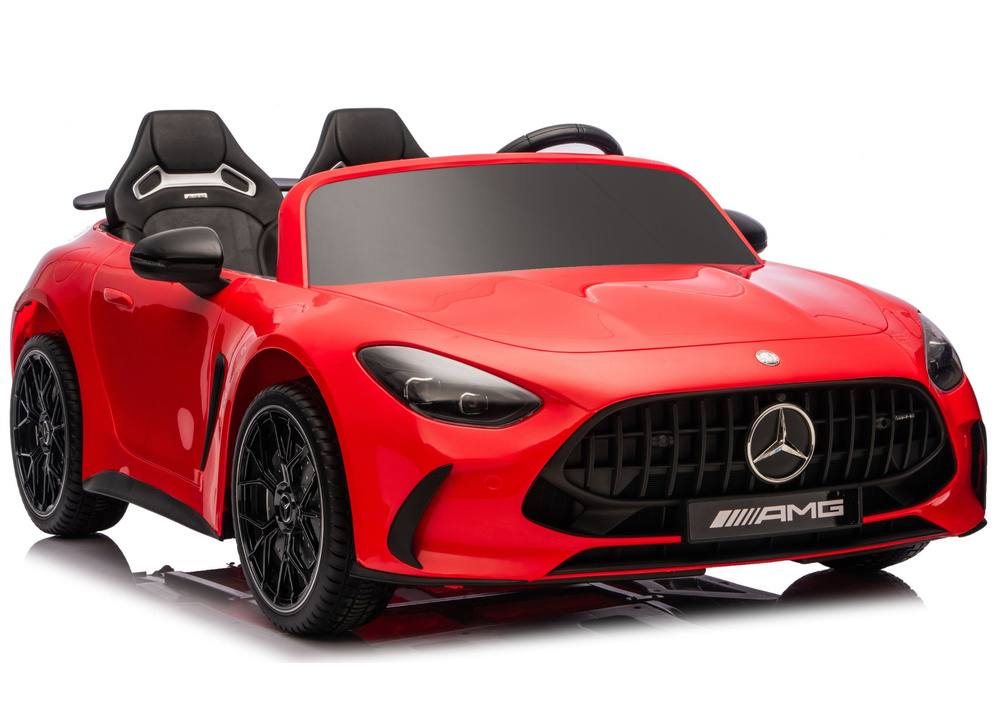 Elektrické autíčko Mercedes GT63 AMG 24 V, červené, 4×200 W, kolesá z EVA, diaľkové ovládanie 2,4 GHz