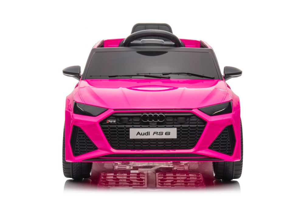 Audi RS6 BRD-2118 Elektrické Vozidlo Růžové na Akumulátor