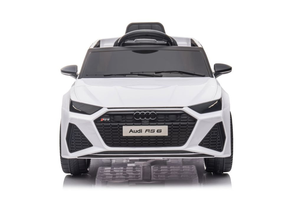 Elektrické Audi RS6 BRD-2118, Bílé (Dětské autíčko na baterie)