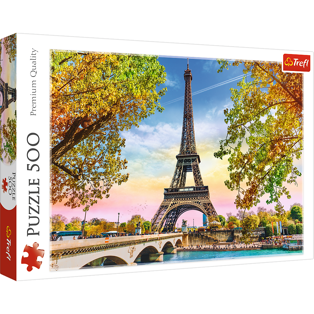 Puzzle 500 dielov Romantický Paríž Trefl 37330