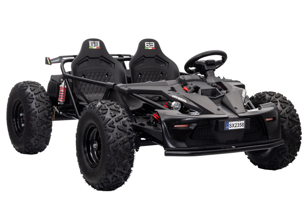 Elektrické Buggy SX2358 Černé XXL s Dvoumístnou Kapacitou