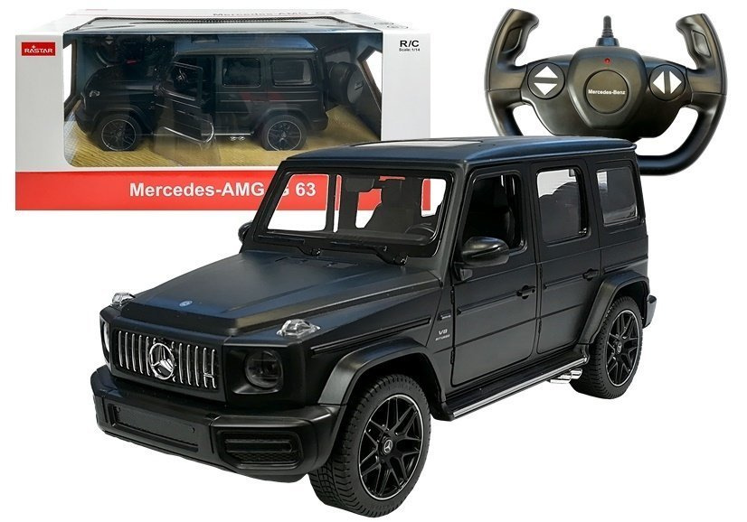 Dálkově ovládaný Mercedes G63 LEAN Toys černý — Celkový pohled