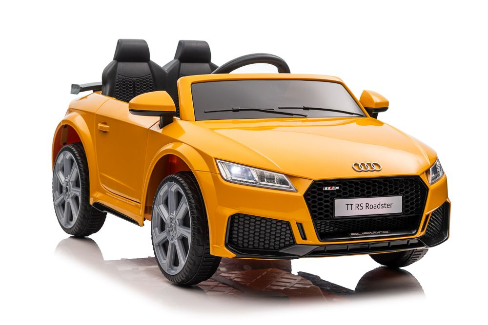 Dětské elektrické auto Audi TT RS Žluté