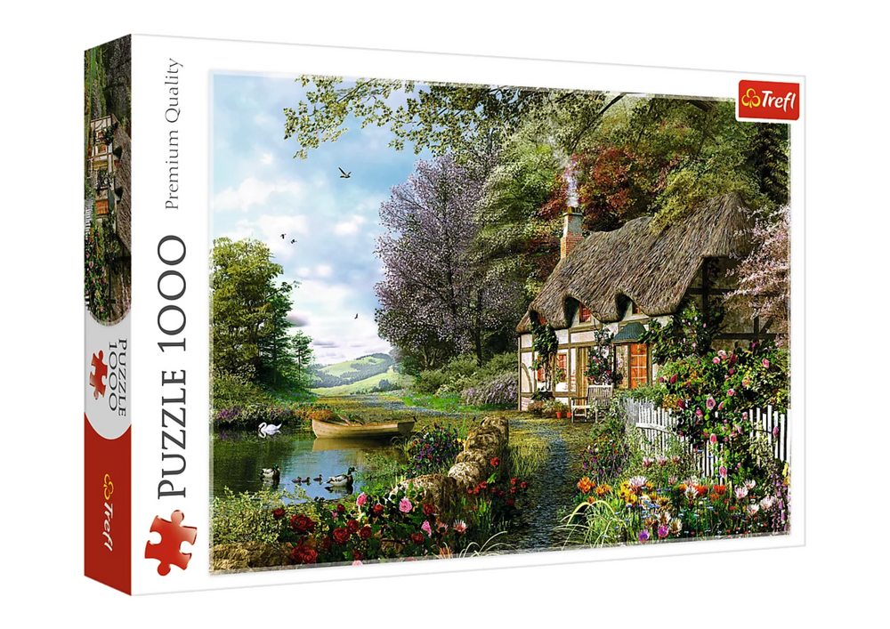 Puzzle 1000 dílků Trefl 10297 Kouzelný Koutek — Celkový pohled