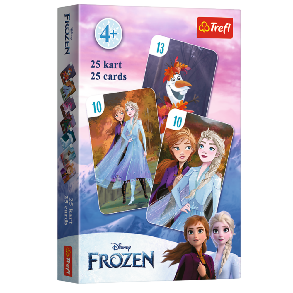 Dětské karty Piotruš Disney Frozen (Ledové království) Trefl Gry — Celkový pohled