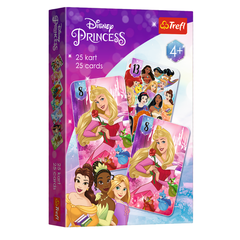 Dětské karty Trefl Gry Piotruška Pan Disney Princezny 08496 — Detail