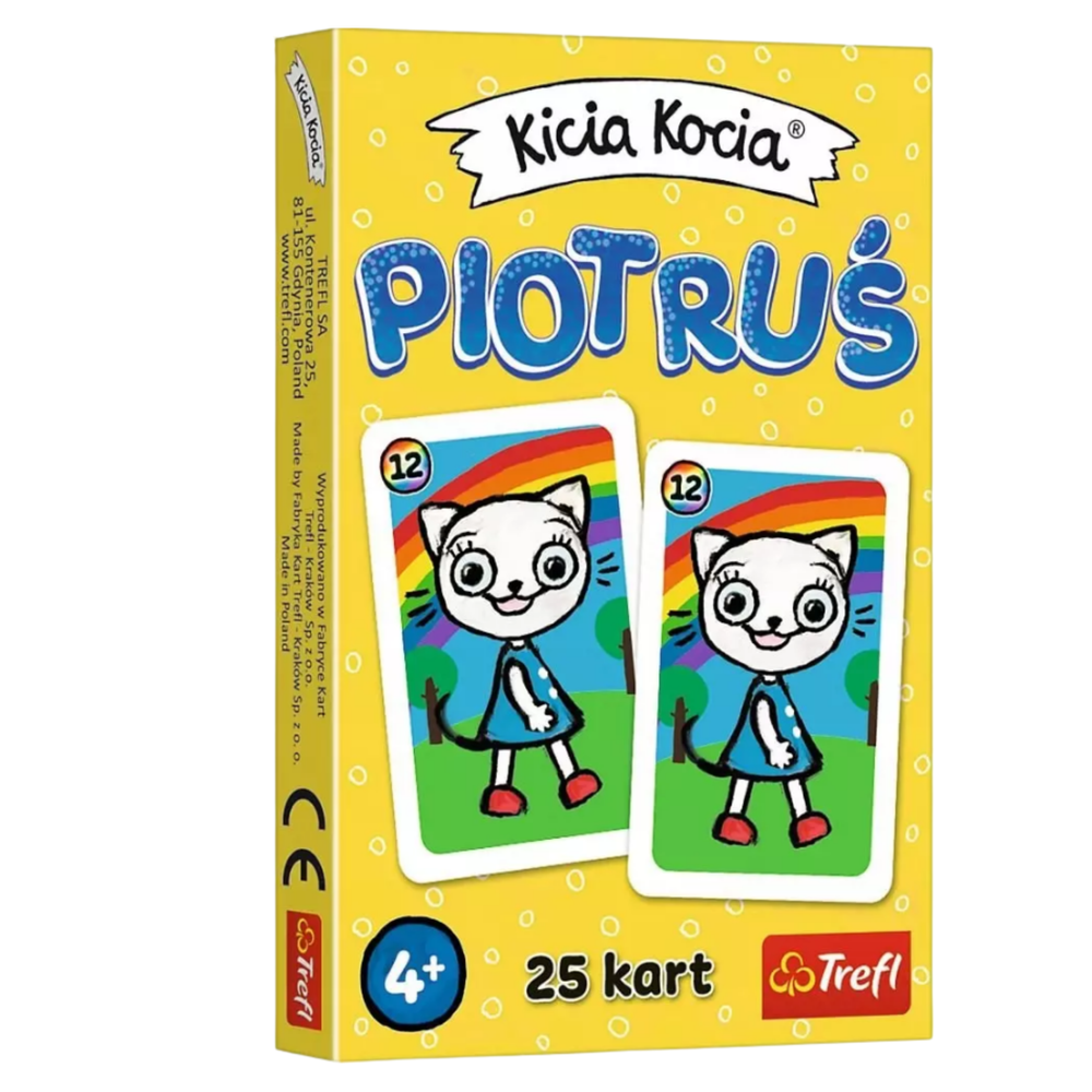 Karetní hra Piotruš Kicia Kocia Trefl Gry 08512 — Celkový pohled