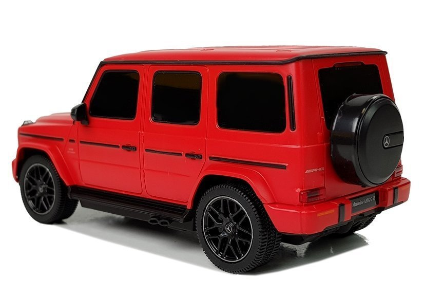 Dálkově ovládaný model MERCEDES AMG G63 1:24 červený 2,4 GHz — pohled 3