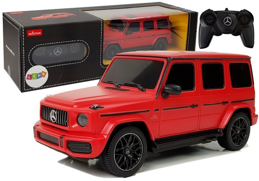 Dálkově ovládaný model MERCEDES AMG G63 1:24 červený 2,4 GHz — Celkový pohled