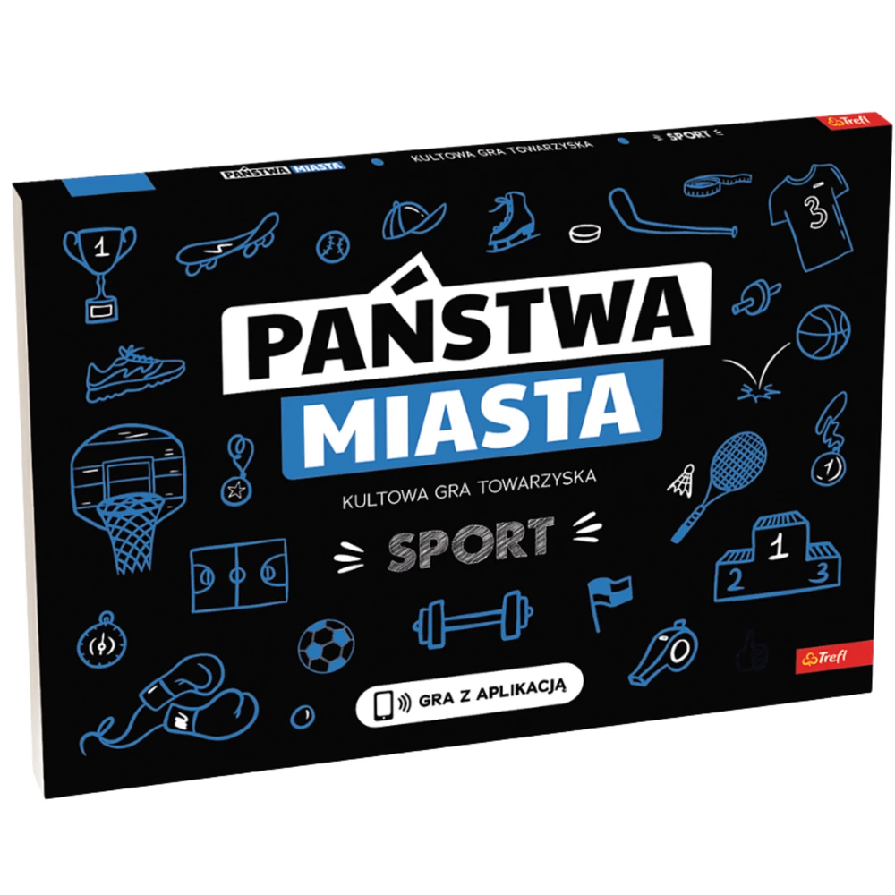Trefl Państwa-Miasta Sport 30067 – kultovní společenská slovní hra