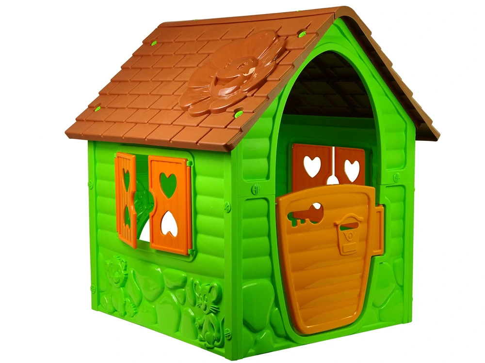 Dětský zahradní domek 456 zelený