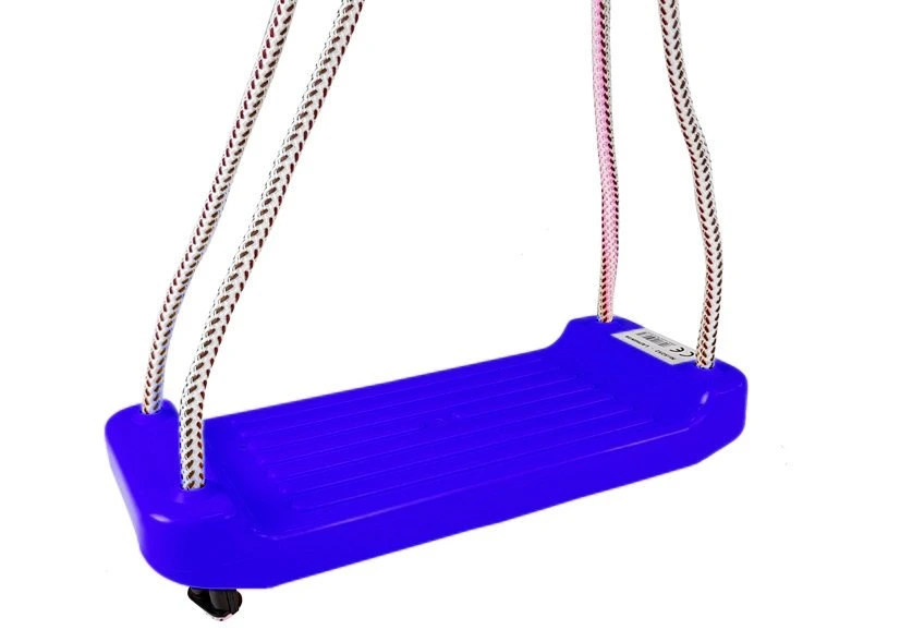 Plastová závěsná houpačka LEAN Toys modrá deska pro děti od 3 let — Celkový pohled