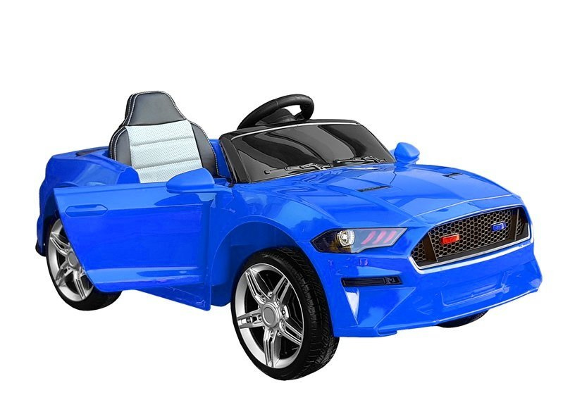 Elektrické auto LEAN CARS BBH-718A, modré, 12 V, s diaľkovým ovládaním pre deti