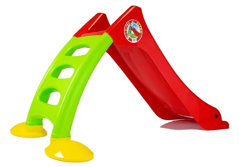 Zahradní Skluzavka s Žebříkem LEAN Toys 75 cm výšky, 110 cm délky, pro děti od 2 let — Detail