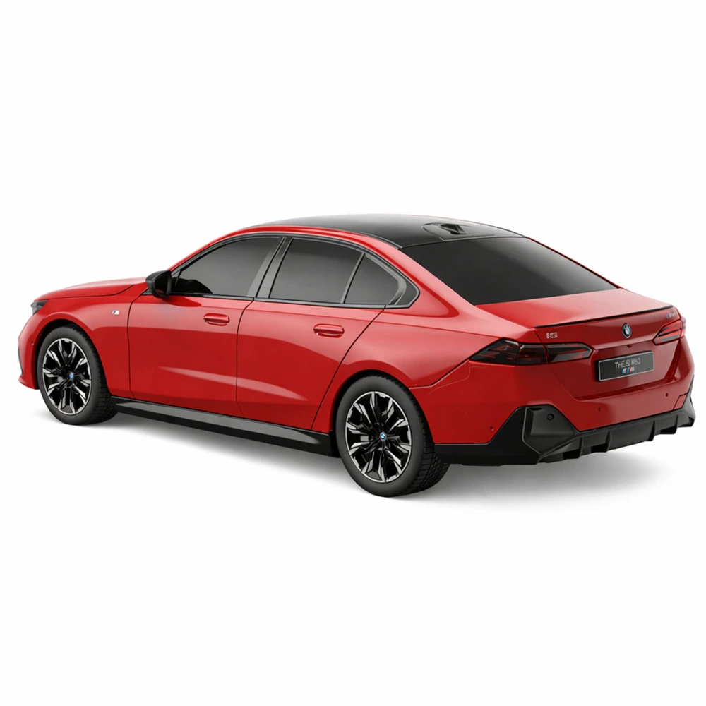 RC auto BMW i5 Rastar 1:24 na dálkové ovládání, červené — V provozu