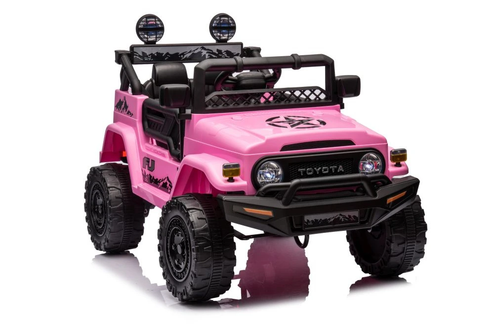 Toyota FJ Růžové 4x4 Elektroauto pro Děti
